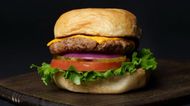 Burger from Mark's Outing. (Image via Instagram/@marksouting)